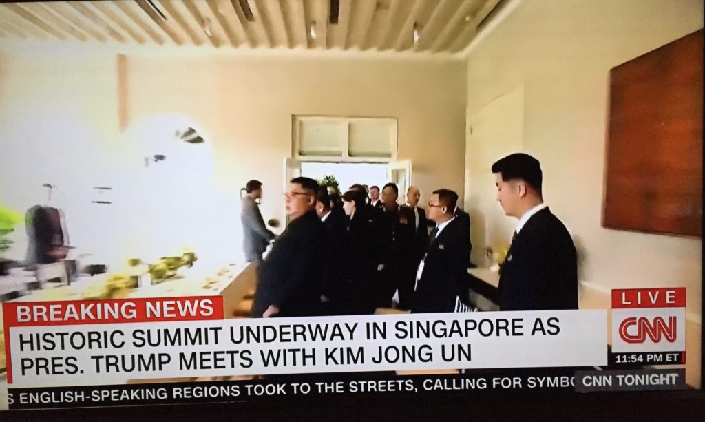Trump/Kim Summit on CNN